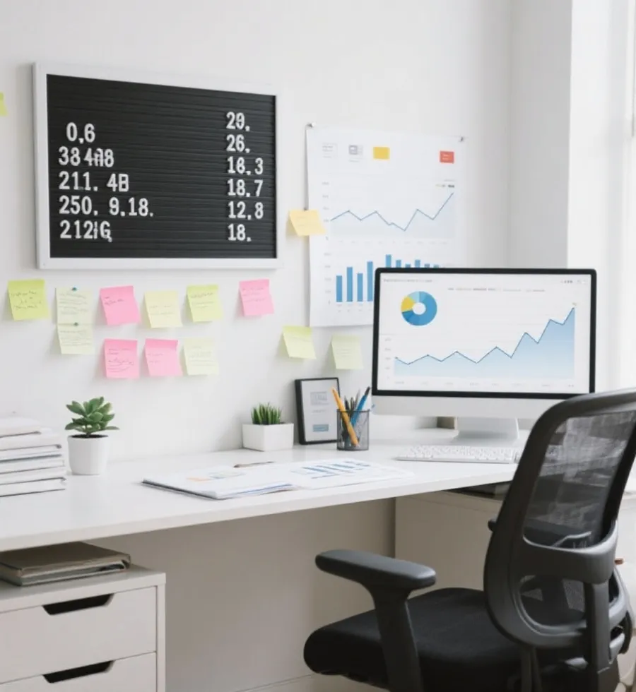 澳洲幸运8数据观察与计划整理场景示意图